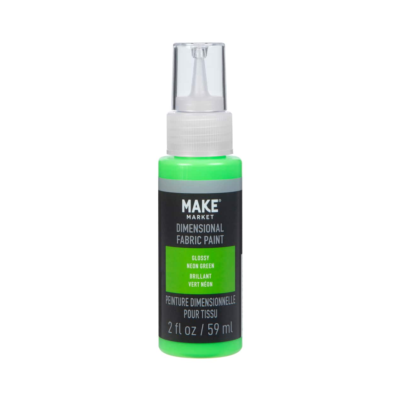 12 Pack: Glossy Dimensional Fabric Paint by Make Market®